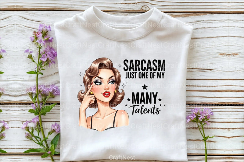 Sarcastic Funny Girl Can't Adult Today Clipart Bundle 4 - CraftNest - Digital Crafting and Art