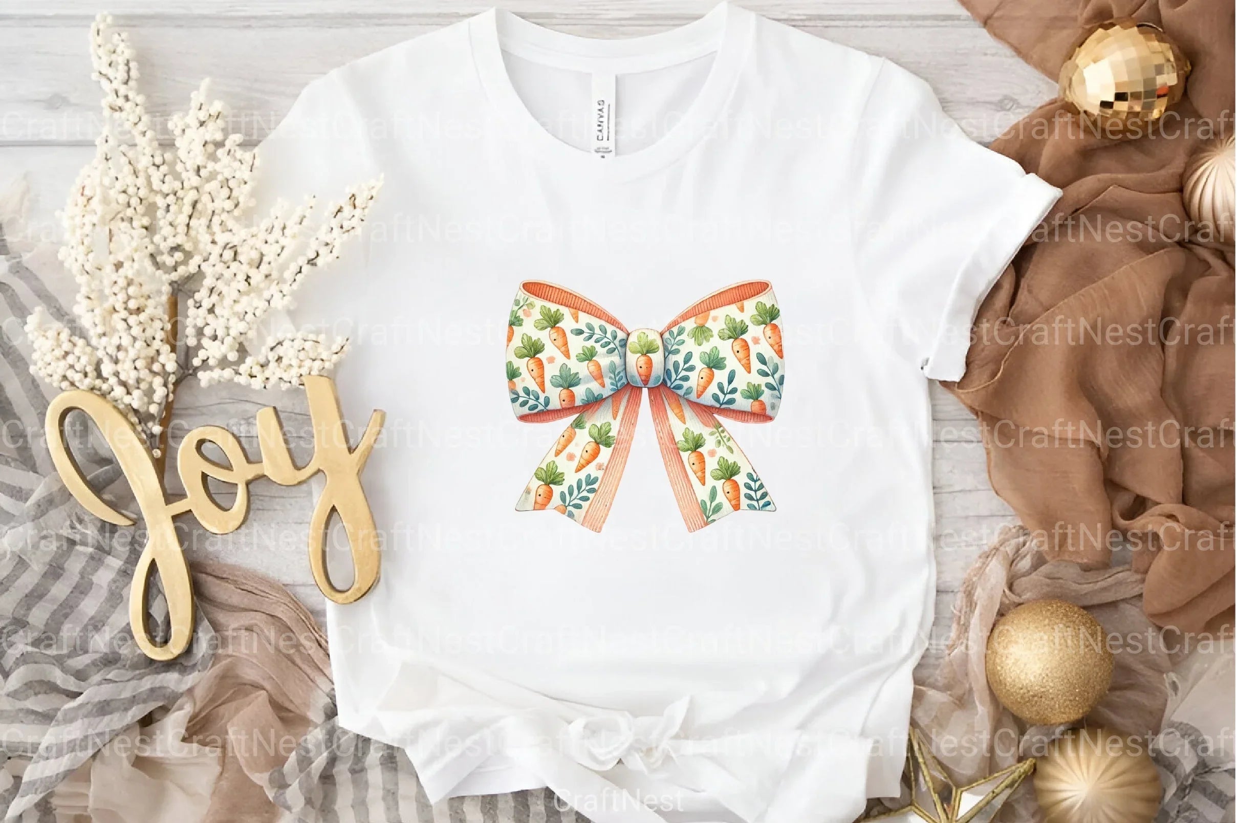 Easter Coquette Bows Clipart Bundle 4 - CraftNest - Digital Crafting and Art