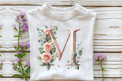 Floral Alphabet Clipart Bundle 19 - CraftNest - Digital Crafting and Art