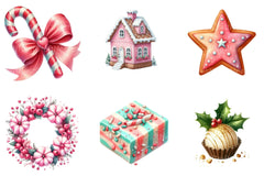 Sweet Christmas Clipart Bundle 3 - CraftNest - Digital Crafting and Art