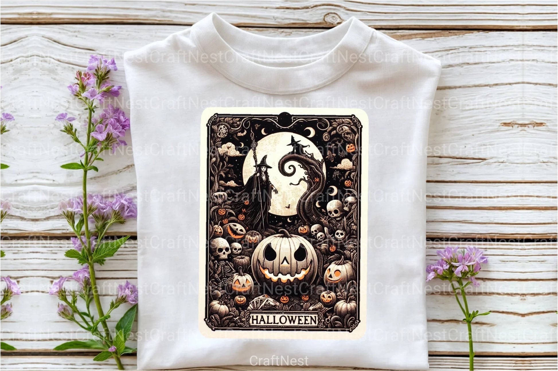 Halloween Tarot Card Clipart Bundle 67 - CraftNest - Digital Crafting and Art