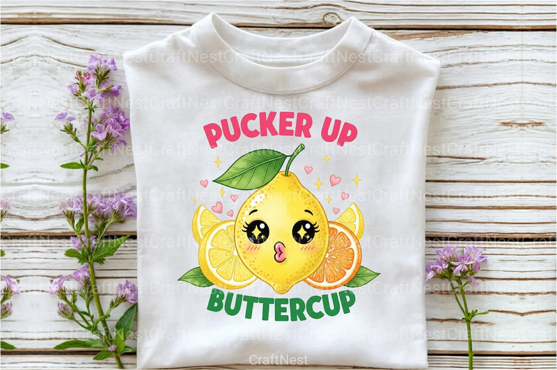 Funny Lemon Clipart Bundle: Positive Main Squeeze 4 - CraftNest - Digital Crafting and Art