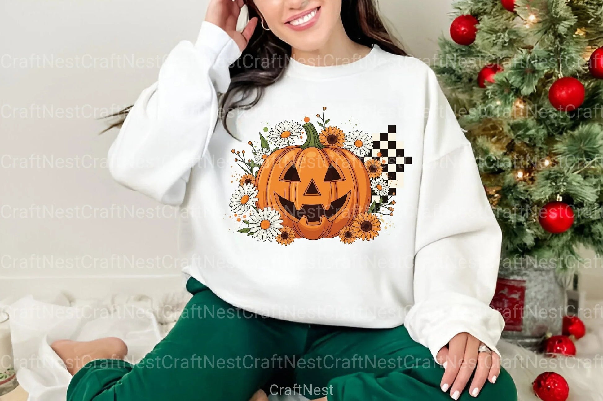 Floral Halloween Fall Pumpkin Clipart Bundle - CraftNest - Digital Crafting and Art
