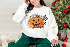 Floral Halloween Fall Pumpkin Clipart Bundle - CraftNest - Digital Crafting and Art