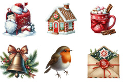 Christmas Winter Clipart Bundle - CraftNest - Digital Crafting and Art