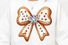 Gingerbread Bow Clipart Bundle - CraftNest - Digital Crafting and Art