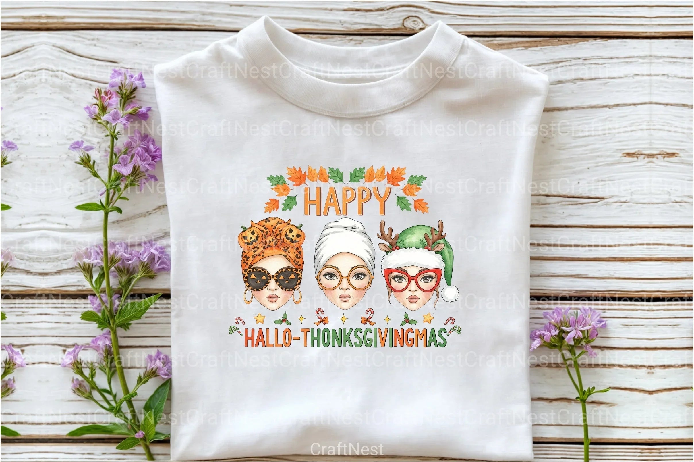 Happy Hallothanksmas Clipart Bundle 4 - CraftNest - Digital Crafting and Art