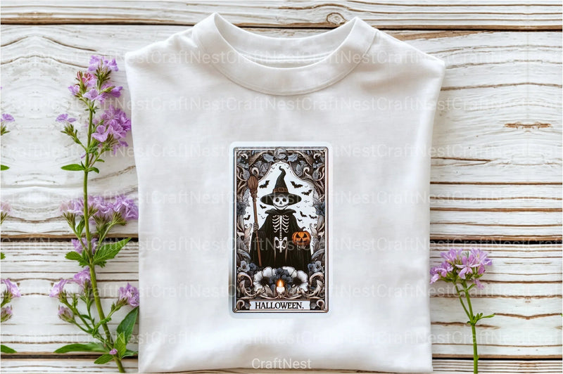 Halloween Tarot Card Clipart Bundle 22 - CraftNest - Digital Crafting and Art