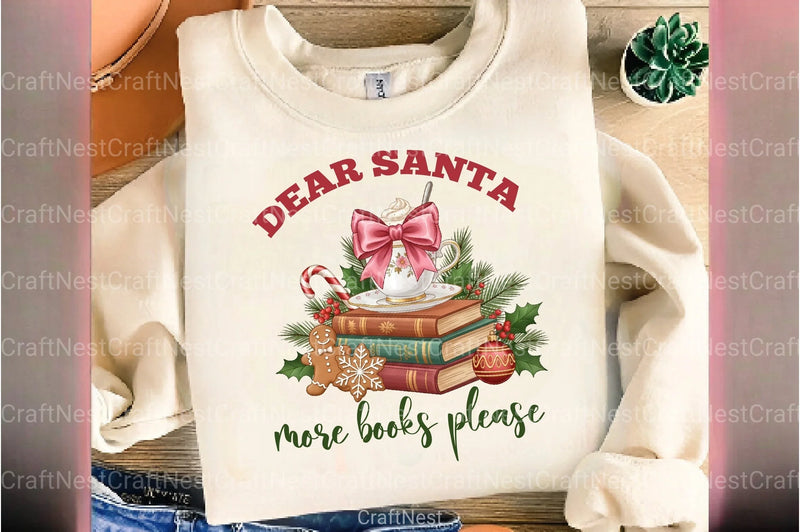 All Booked for Christmas Clipart Bundle 4 - CraftNest - Digital Crafting and Art