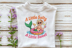 Summer Mermaid Salty Sweet Clipart Bundle 1 - CraftNest - Digital Crafting and Art