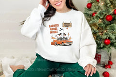 Haunted Motel Spooky Black Cats Clipart Bundle - CraftNest - Digital Crafting and Art