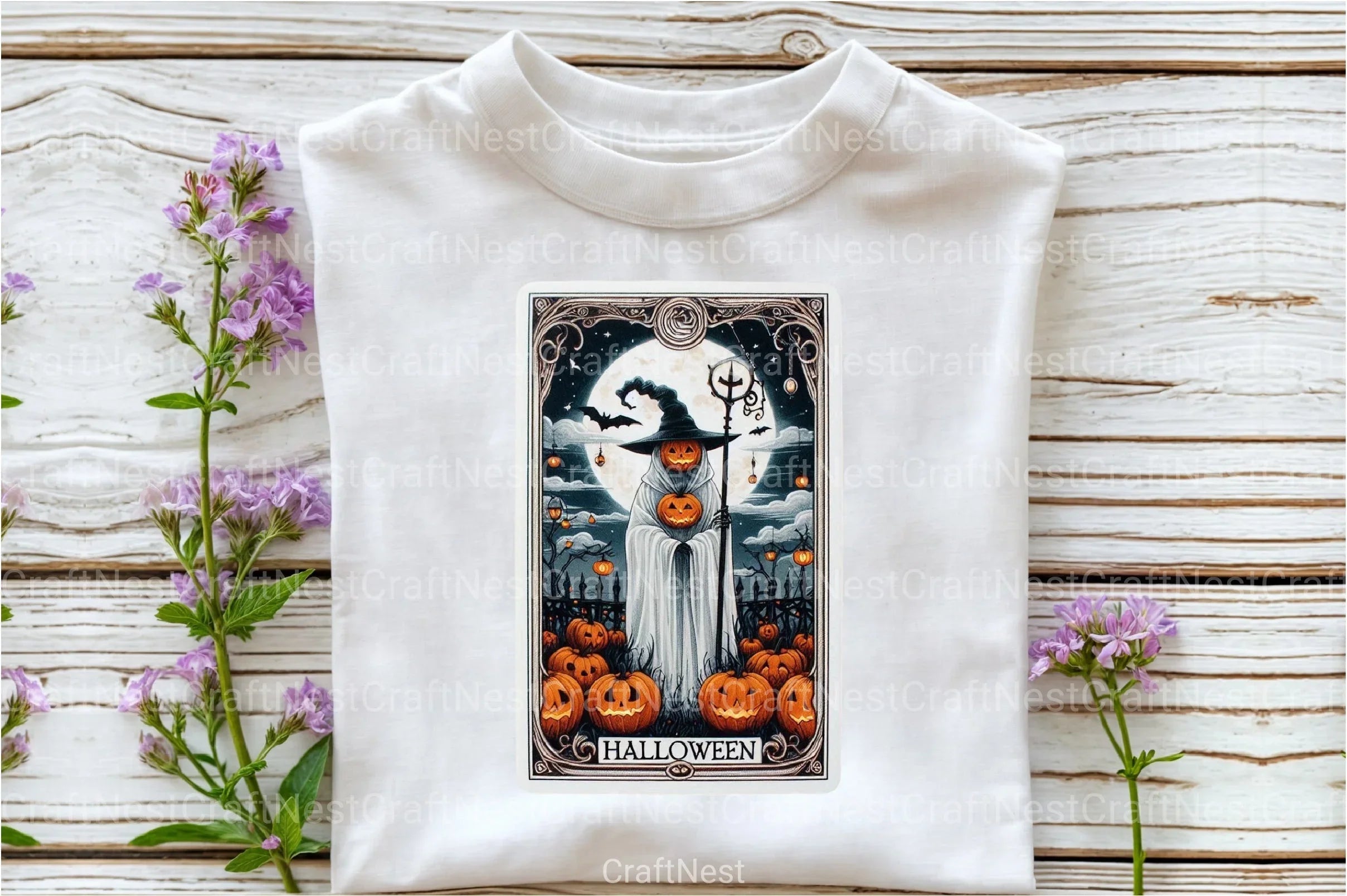 Halloween Tarot Card Clipart Bundle 4 - CraftNest - Digital Crafting and Art