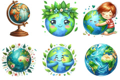 Earth Free Clipart Bundle - CraftNest - Digital Crafting and Art