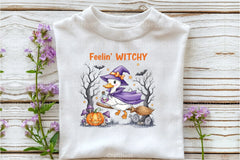 Halloween Witch Goose Clipart Bundle - Feelin' Witchy 45 - CraftNest - Digital Crafting and Art