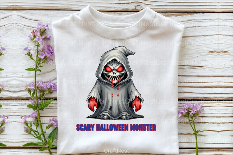 Scary Halloween Monster Clipart Bundle - CraftNest - Digital Crafting and Art
