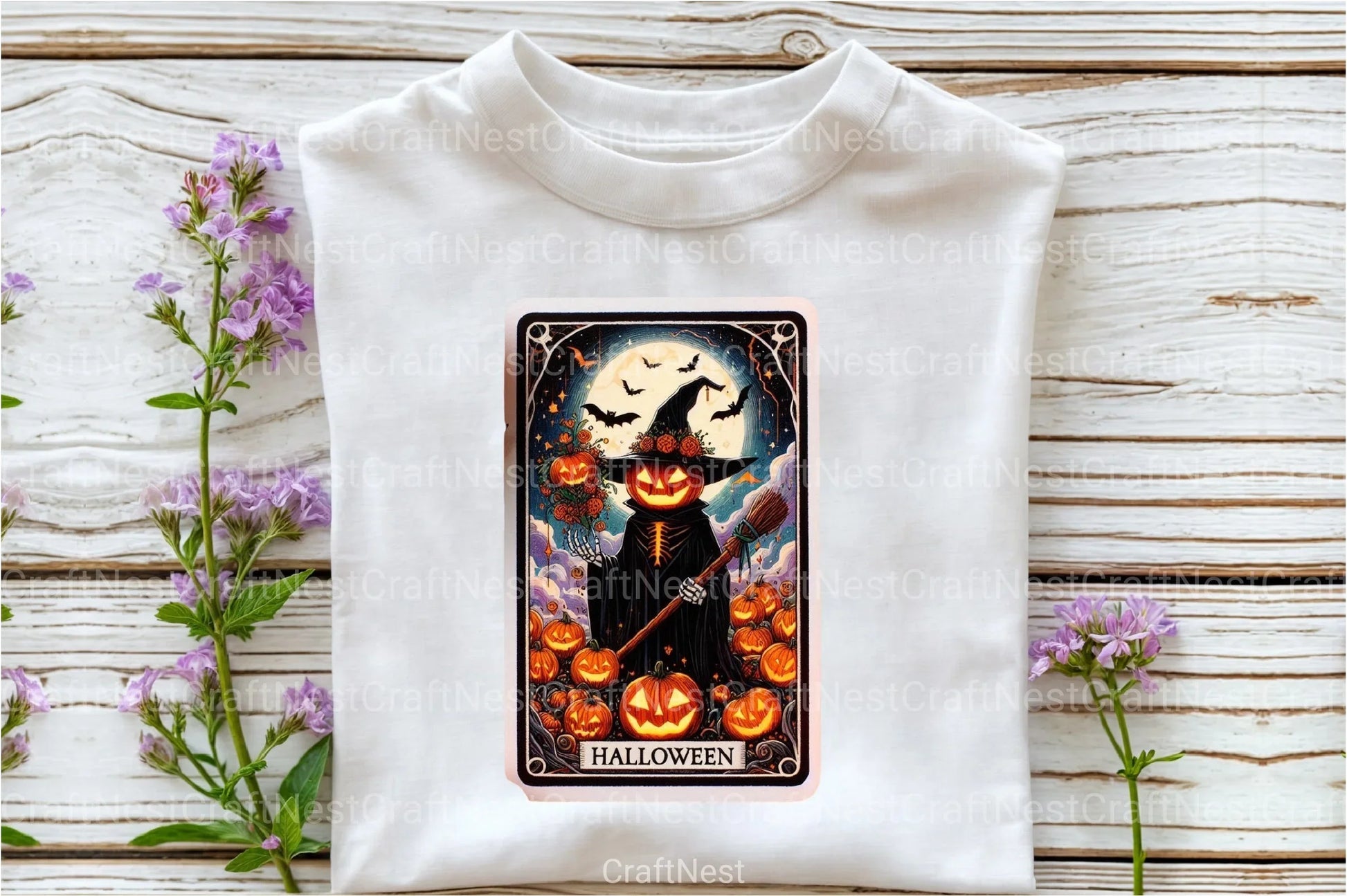 Halloween Tarot Card Clipart Bundle 34 - CraftNest - Digital Crafting and Art