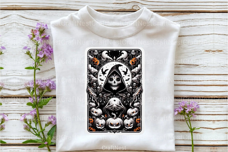 Halloween Tarot Card Clipart Bundle 77 - CraftNest - Digital Crafting and Art