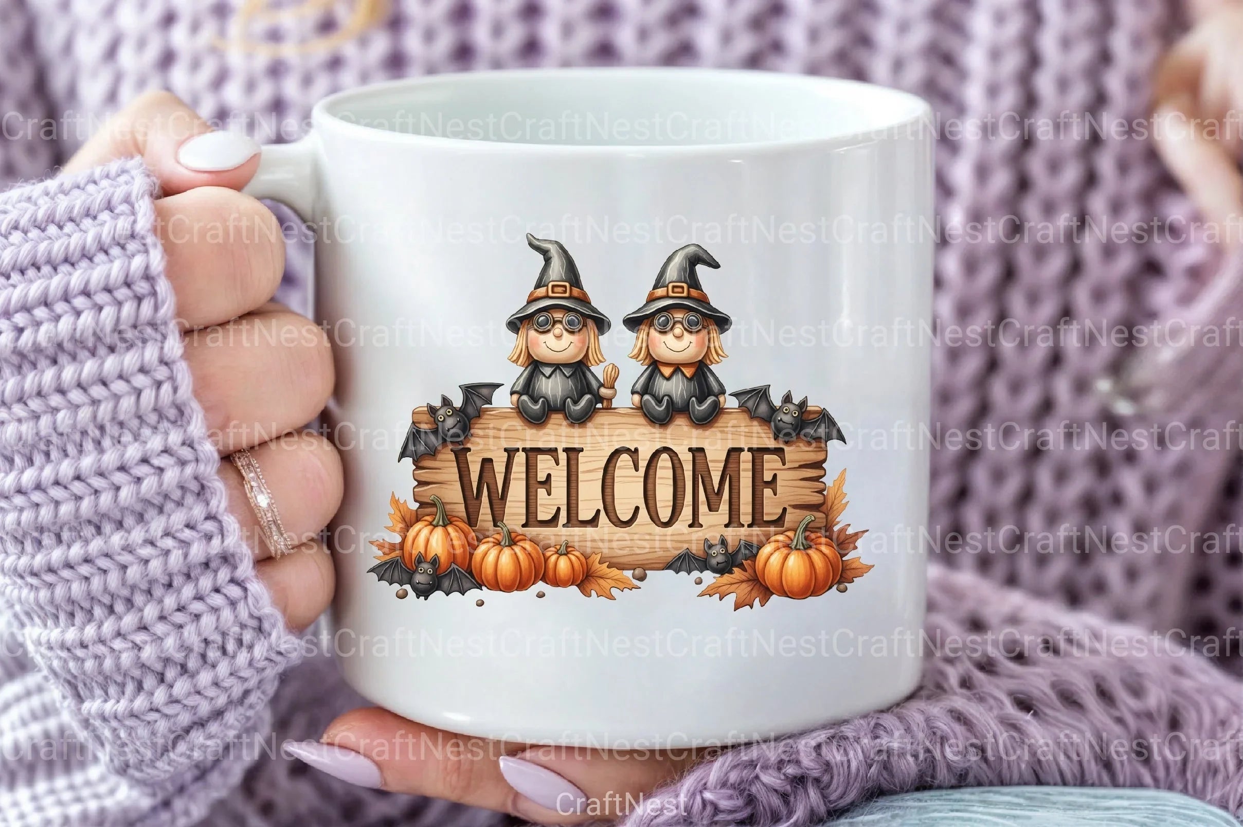 Halloween Witches Clipart Bundle 1 - CraftNest - Digital Crafting and Art