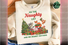 Retro Christmas Clipart Bundle: On The Naughty List - CraftNest - Digital Crafting and Art