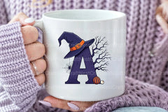 Halloween Alphabet Clipart Bundle 4 - CraftNest - Digital Crafting and Art