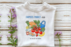 Farmers Market Hand Drawn Clipart Bundle - CraftNest - Digital Crafting and Art