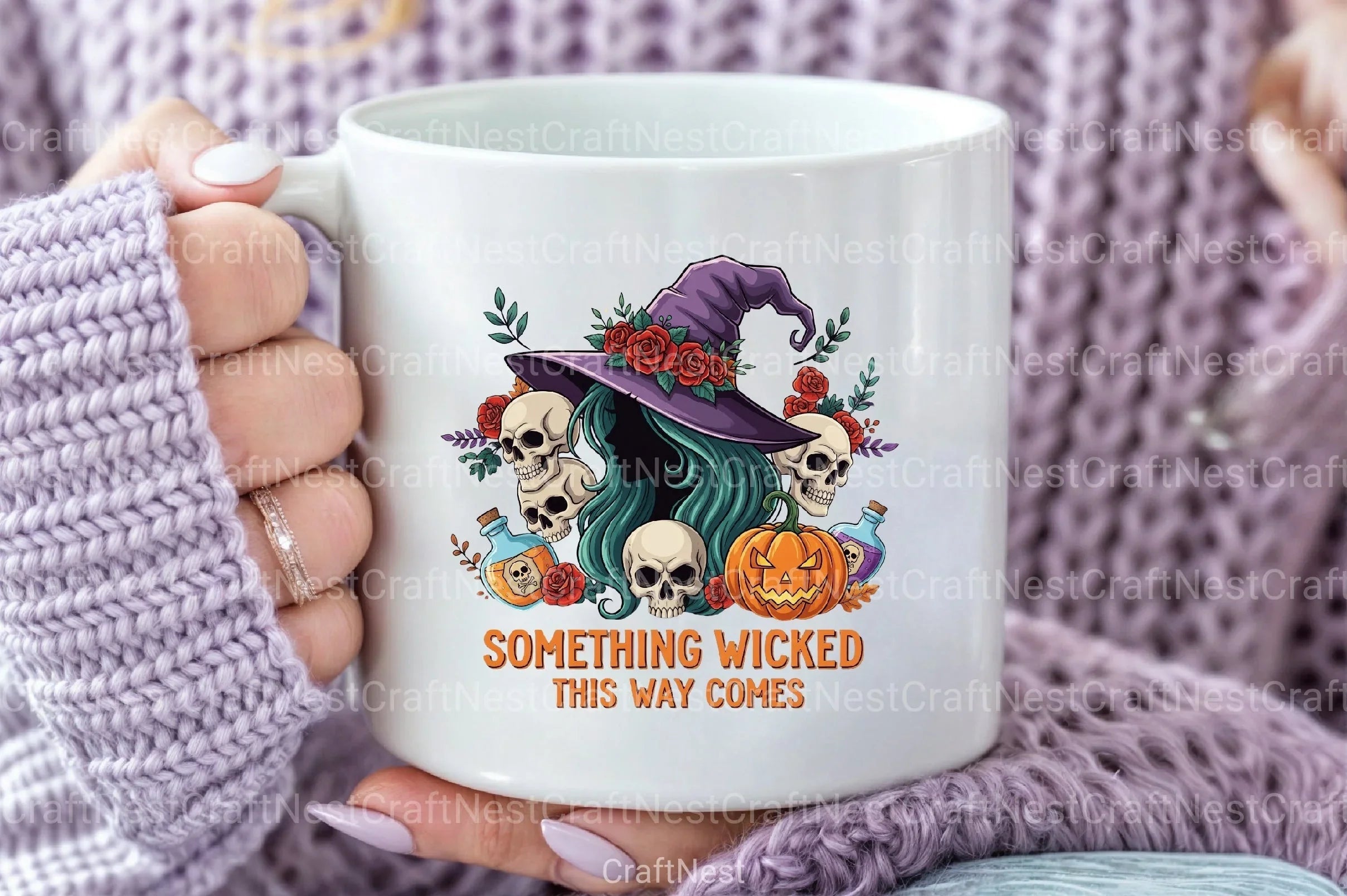 Halloween Skull Clipart Bundle 4 - CraftNest - Digital Crafting and Art