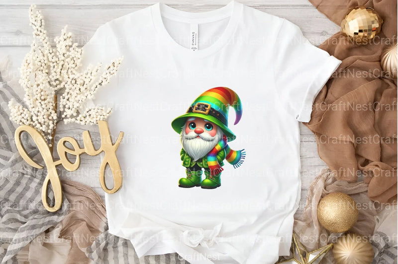 St. Patrick's Day Gnome Clipart Bundle 99 - CraftNest - Digital Crafting and Art