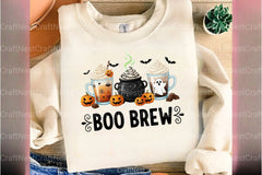 Halloween Coffee Boo Brew Clipart Bundle - CraftNest - Digital Crafting and Art