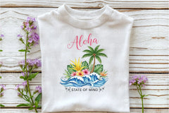 Summer Aloha Beach Boho Floral Clipart Bundle - CraftNest - Digital Crafting and Art