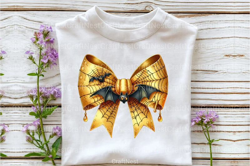 Halloween Coquette Bow Clipart Bundle 31 - CraftNest - Digital Crafting and Art