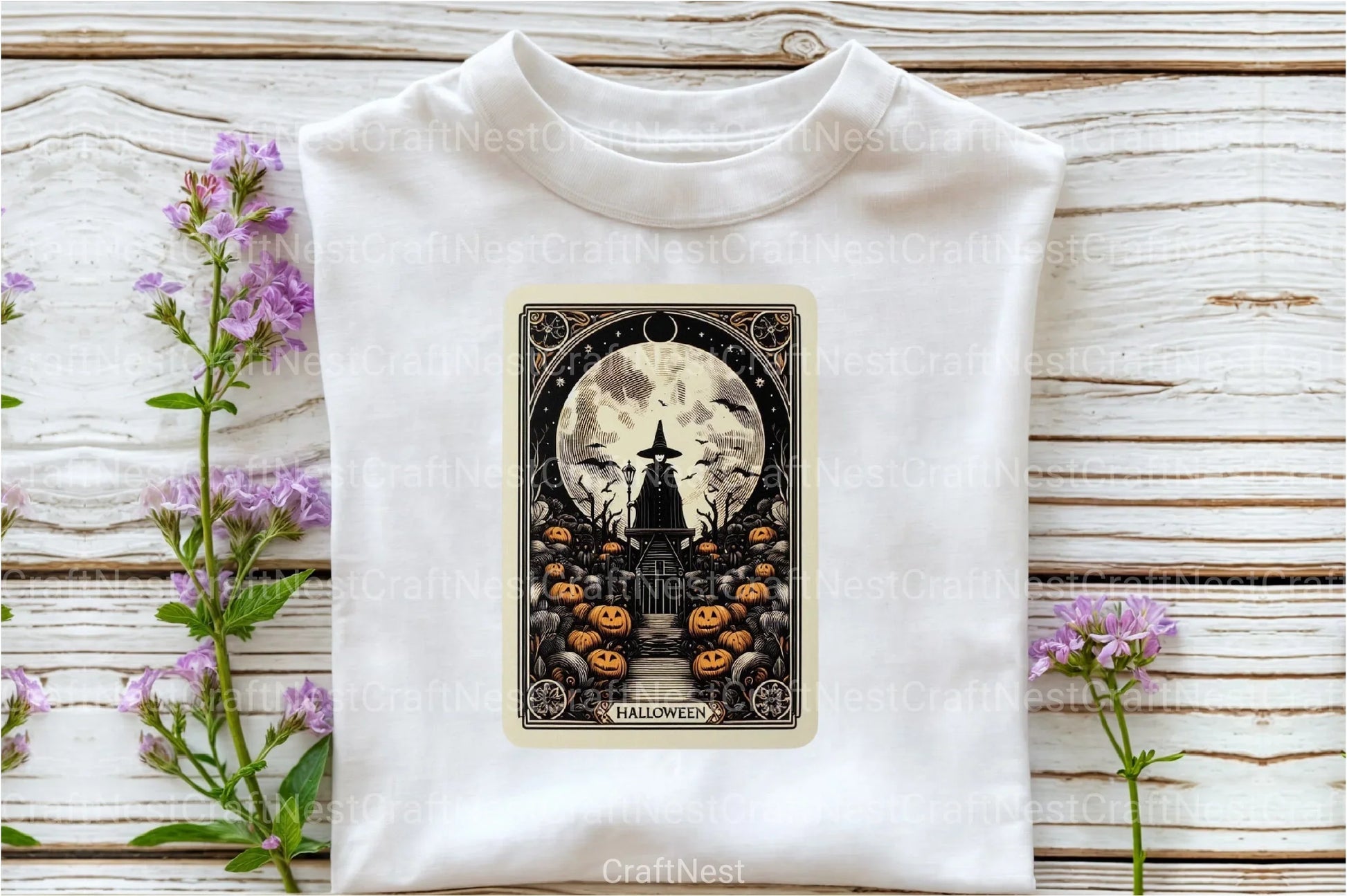 Halloween Tarot Card Clipart Bundle 9 - CraftNest - Digital Crafting and Art