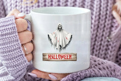 Halloween Ghost Art Illustration Clipart Bundle - CraftNest - Digital Crafting and Art