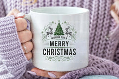 Merry Christmas Tree Design Clipart Bundle - CraftNest - Digital Crafting and Art