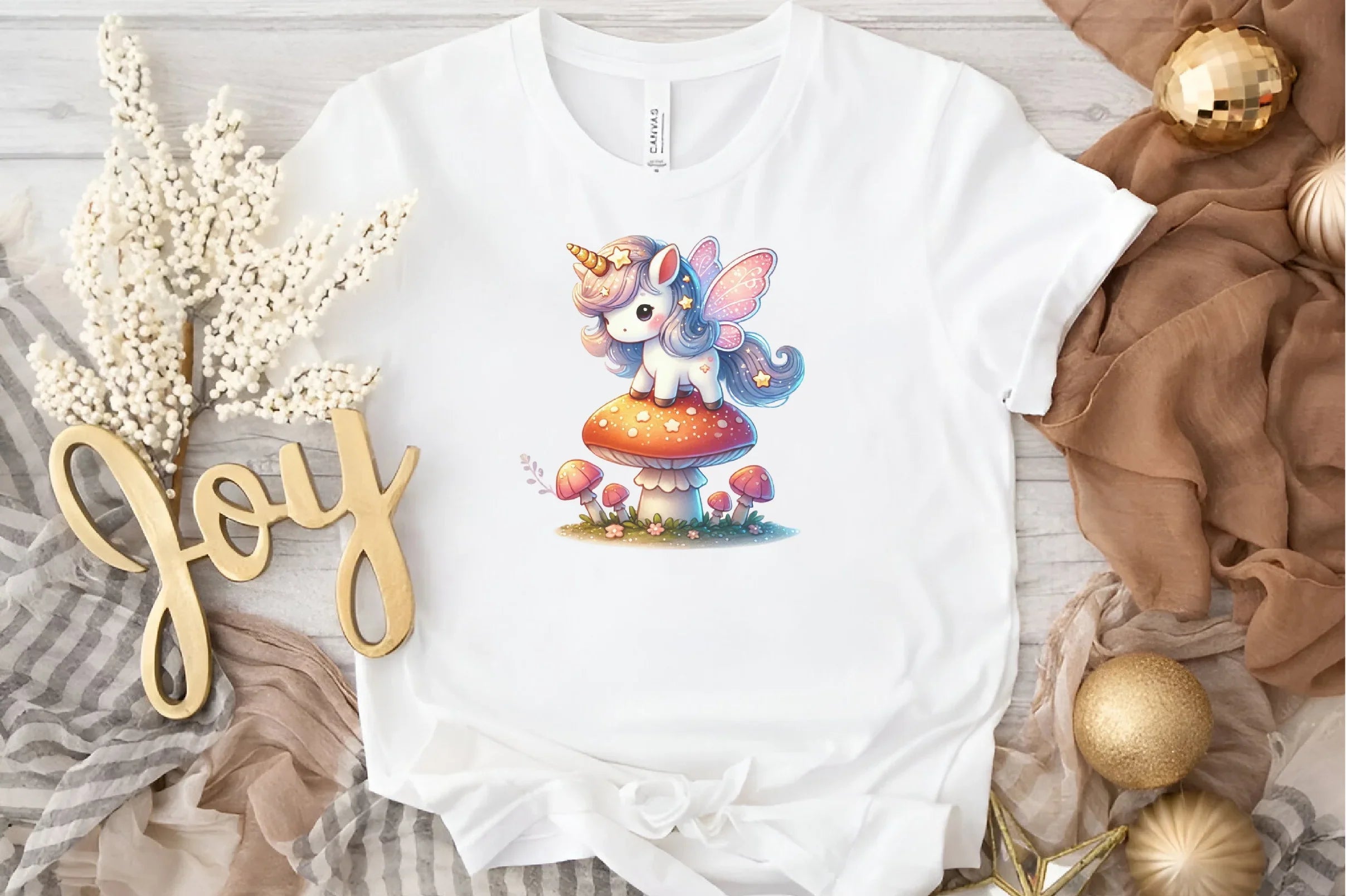 Cute Fairy Unicorn Clipart Bundle - CraftNest - Digital Crafting and Art