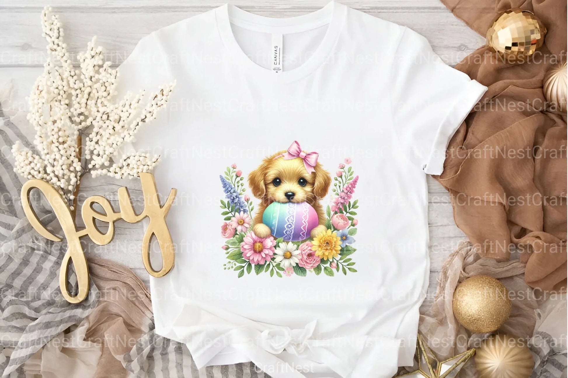 Easter Dogs Clipart Bundle 99 - CraftNest - Digital Crafting and Art