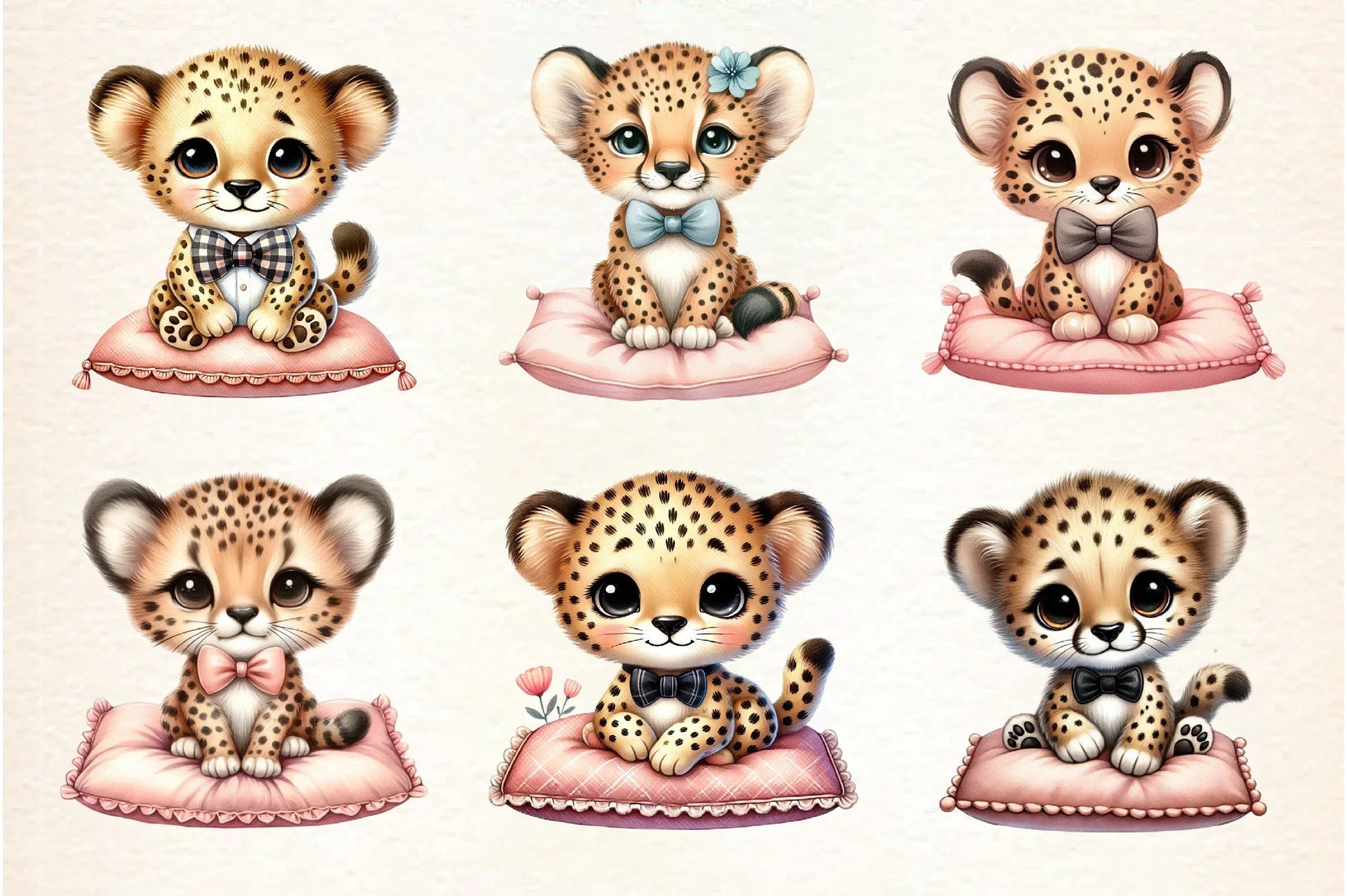 Kawaii Safari Animal Clipart Bundle - CraftNest - Digital Crafting and Art