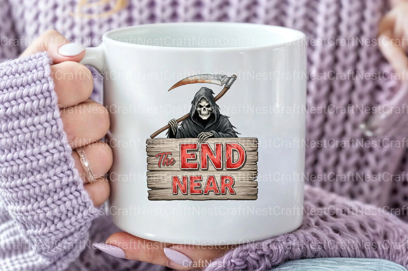 End Is Near Sign Clipart Bundle - CraftNest - Digital Crafting and Art
