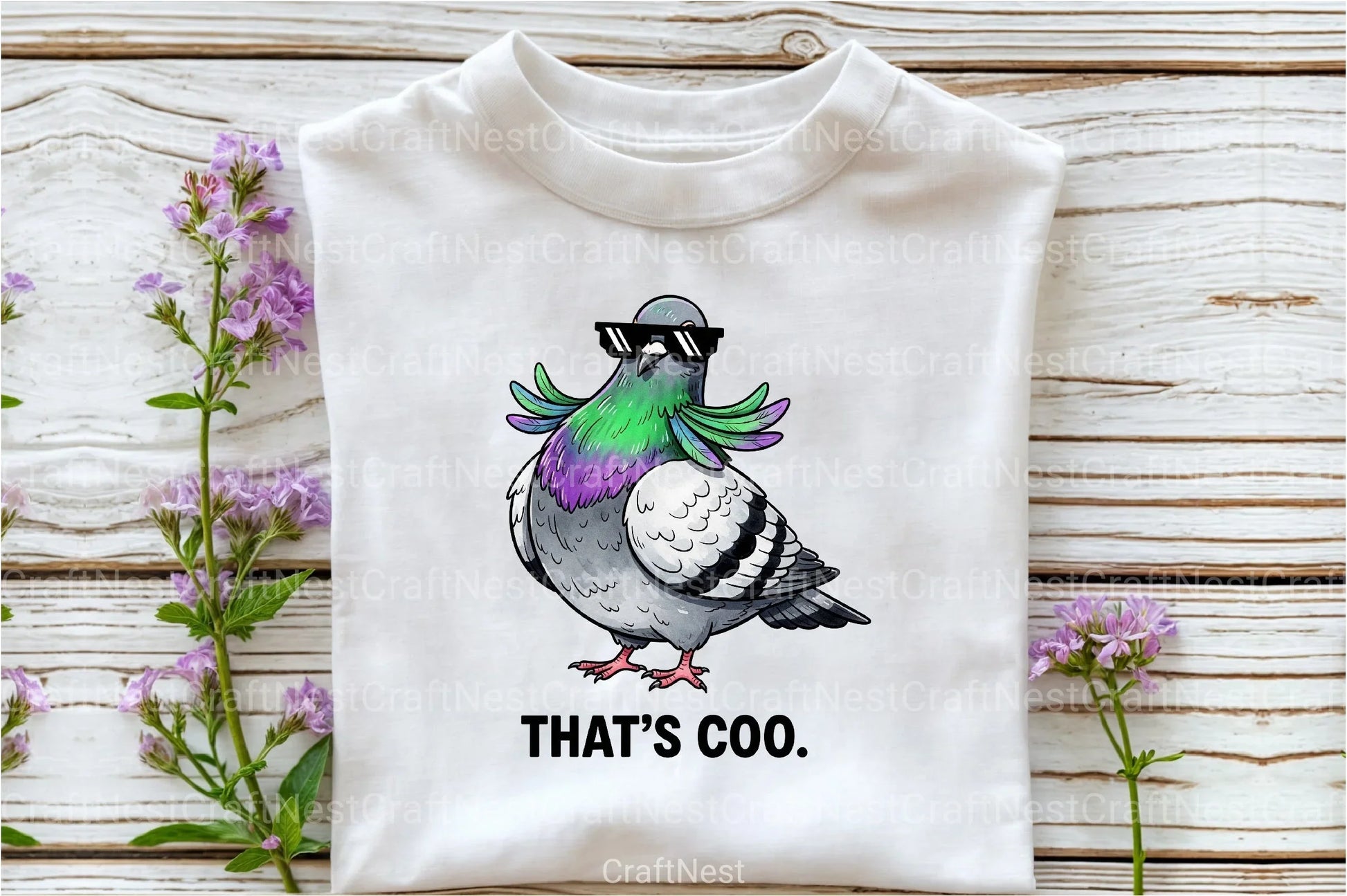 Retro Funny Sarcastic Animal Clipart Bundle 8 - CraftNest - Digital Crafting and Art