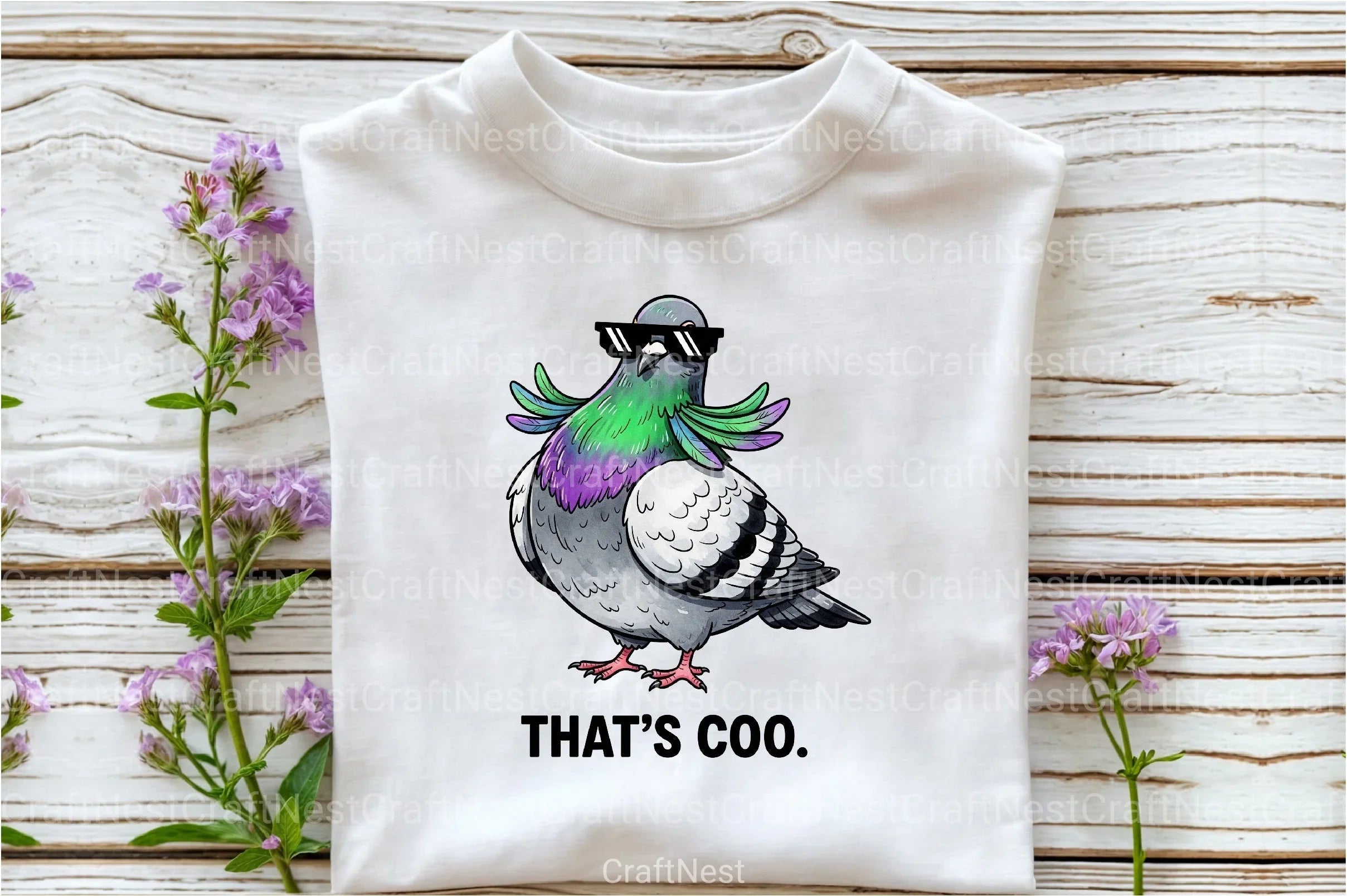 Retro Funny Sarcastic Animal Clipart Bundle 8 - CraftNest - Digital Crafting and Art