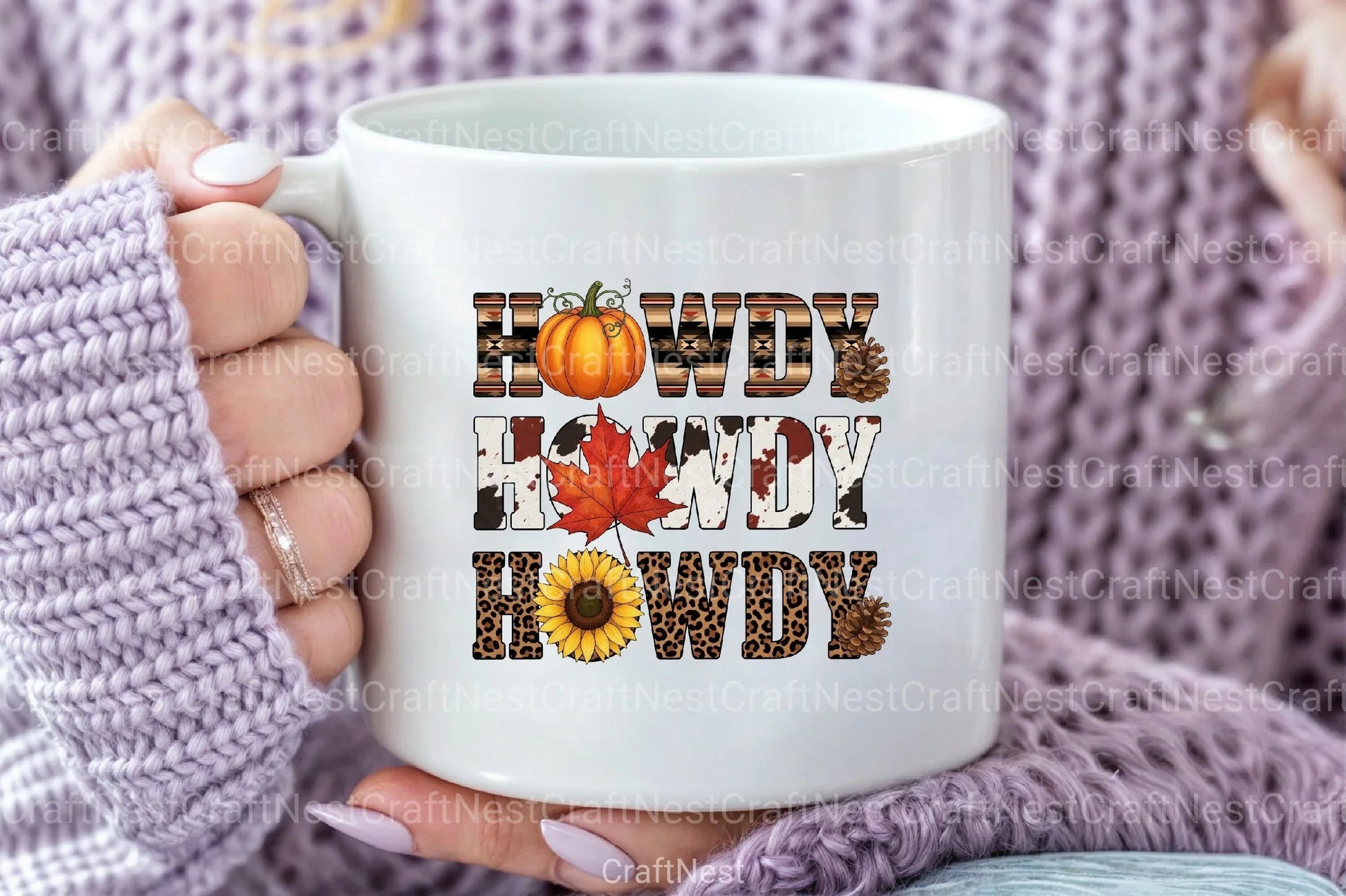 Layered Howdy Fall Graphic Clipart Bundle - CraftNest - Digital Crafting and Art