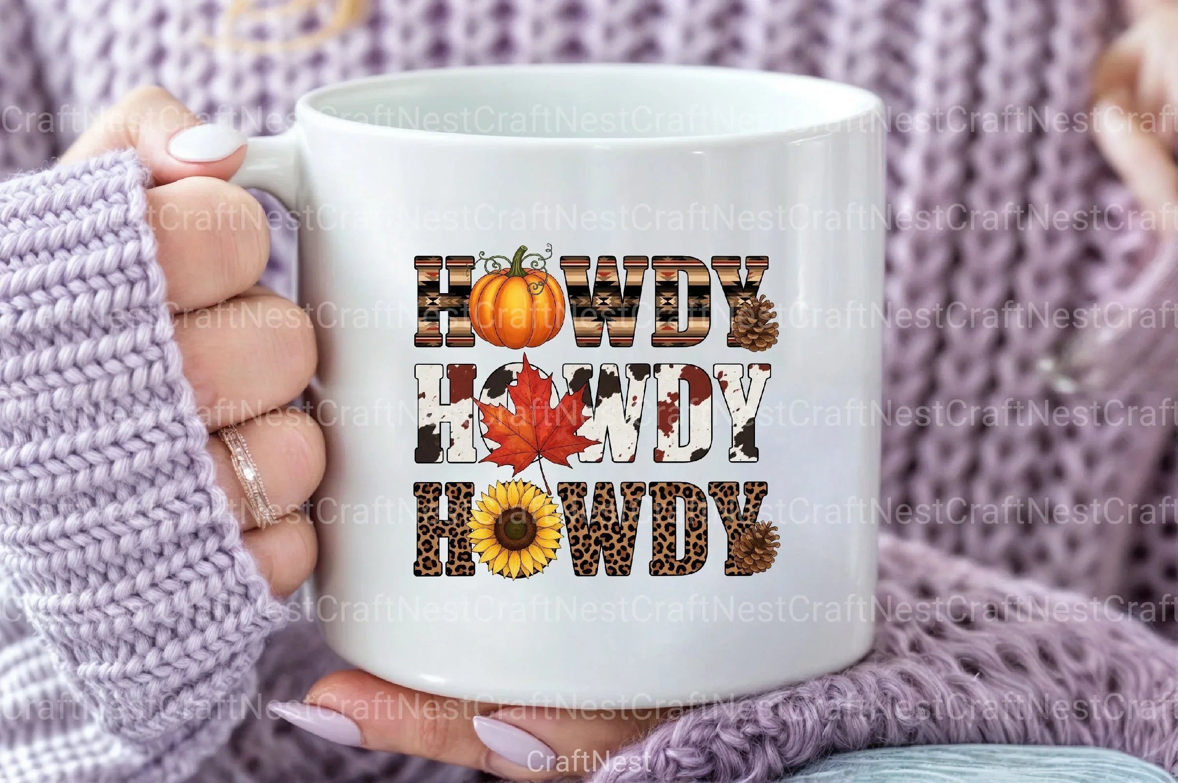 Layered Howdy Fall Graphic Clipart Bundle - CraftNest - Digital Crafting and Art