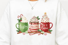 Let It Snow Christmas Coffee Clipart Bundle - CraftNest - Digital Crafting and Art