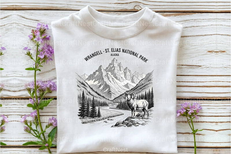 Wild Places: U.S. National Parks Clipart Bundle 4 - CraftNest - Digital Crafting and Art
