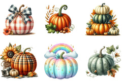 Pumpkin Halloween Clipart Bundle - CraftNest - Digital Crafting and Art