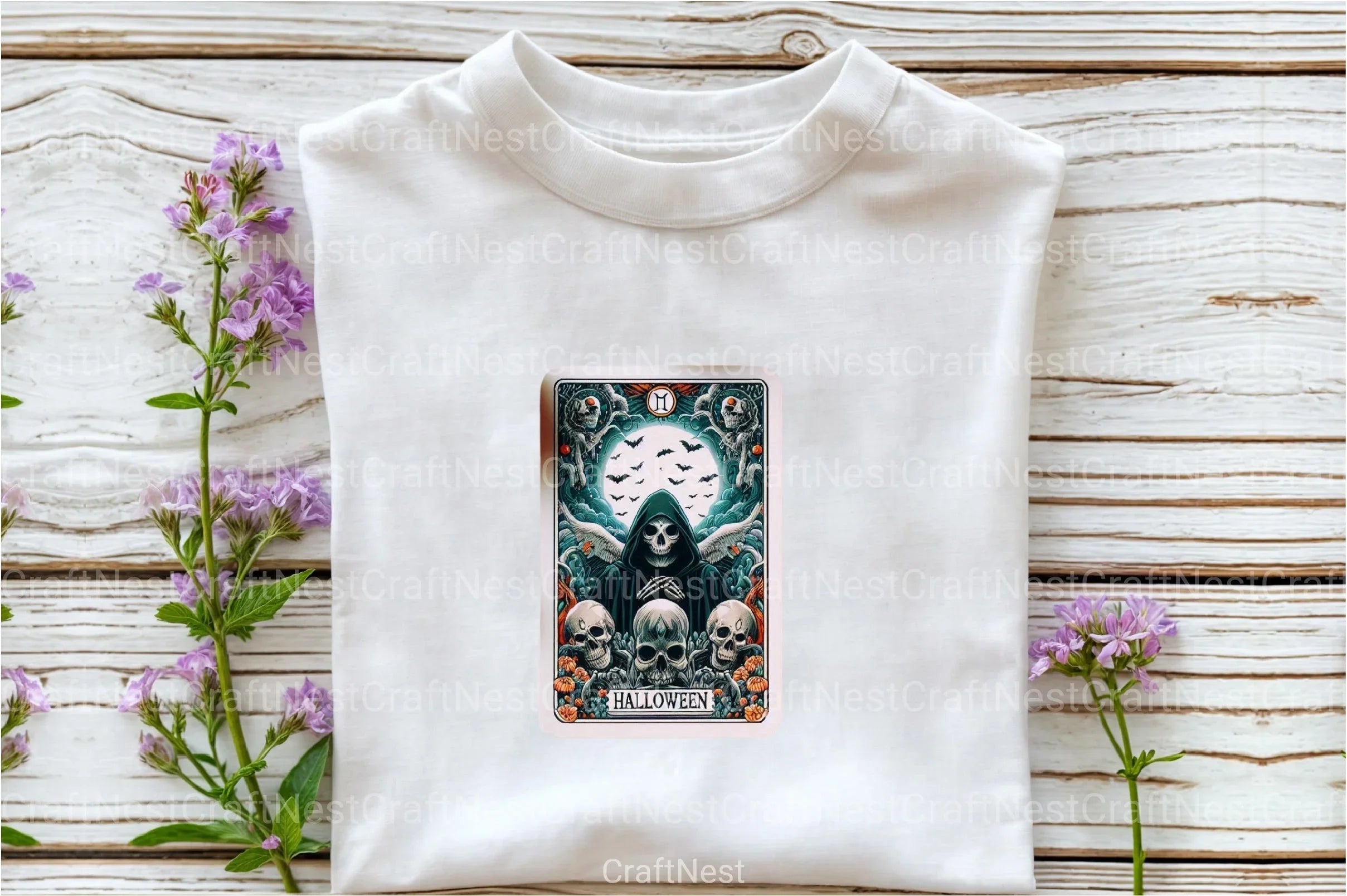 Halloween Tarot Card Clipart Bundle 99 - CraftNest - Digital Crafting and Art