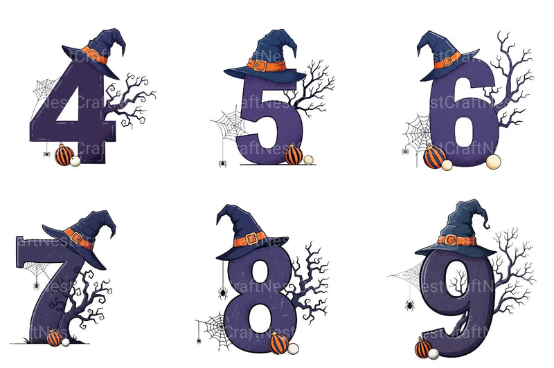 Halloween Alphabet Clipart Bundle 18 - CraftNest - Digital Crafting and Art