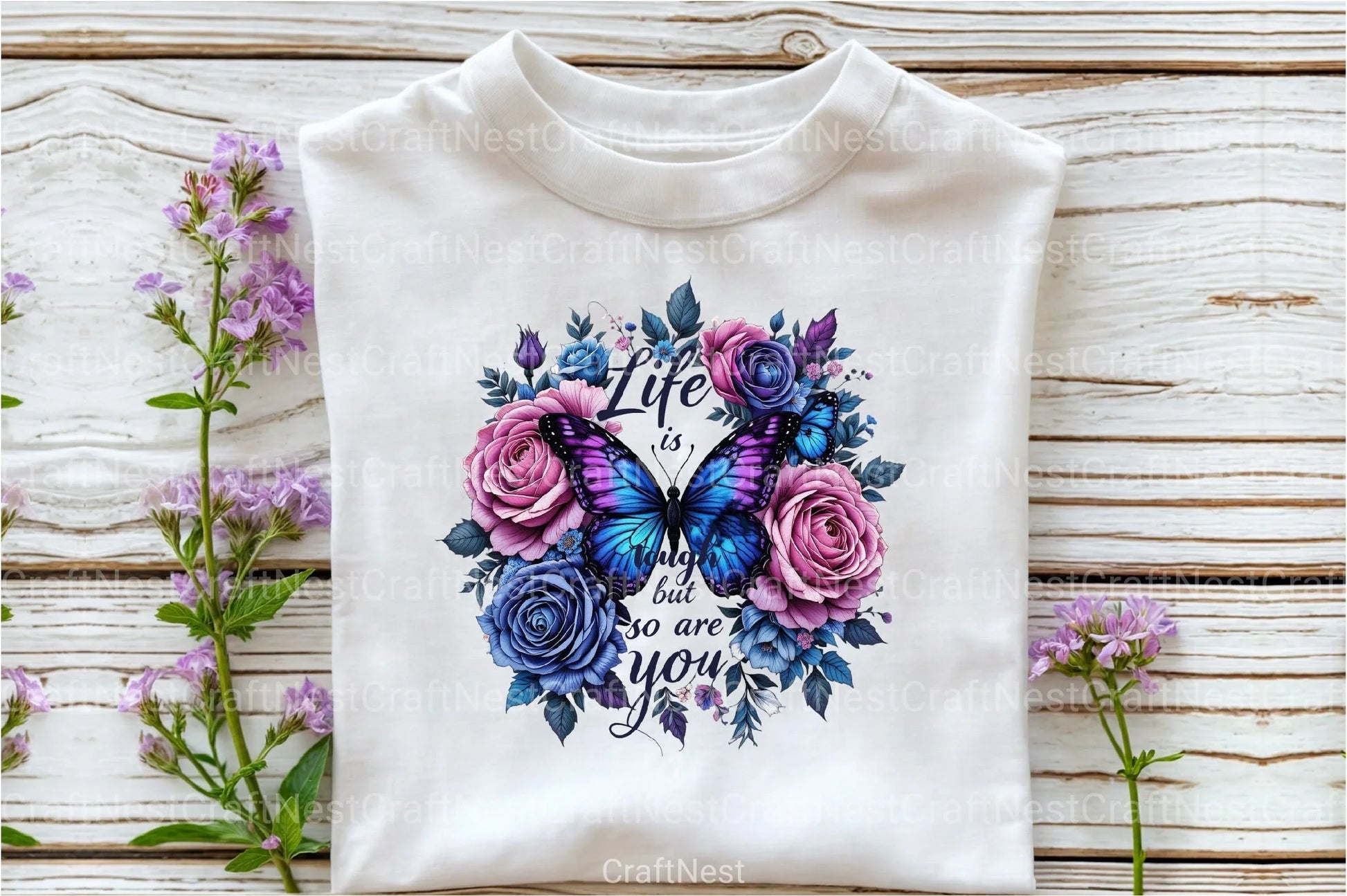 Inspirational Floral Sugar Skull Clipart Bundle - CraftNest - Digital Crafting and Art