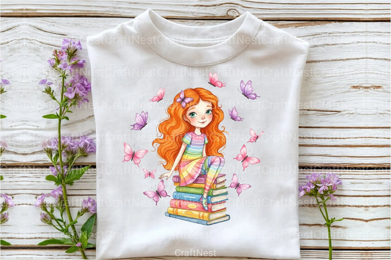 Quirky Book Lover Clipart Bundle - CraftNest - Digital Crafting and Art