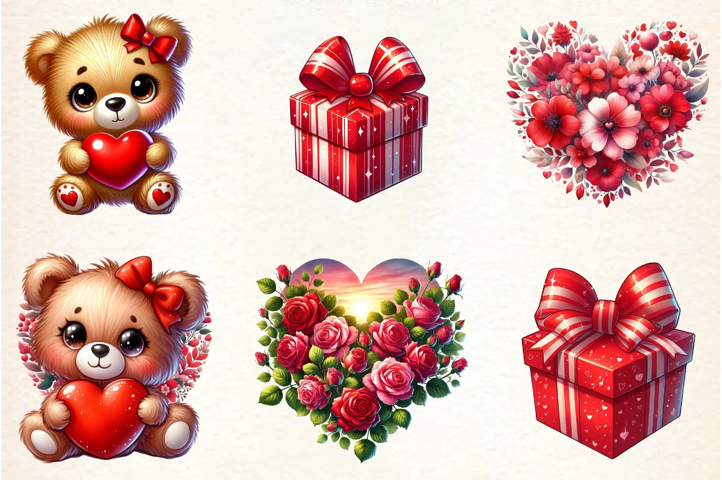 Valentine's Day Clipart Bundle - CraftNest - Digital Crafting and Art