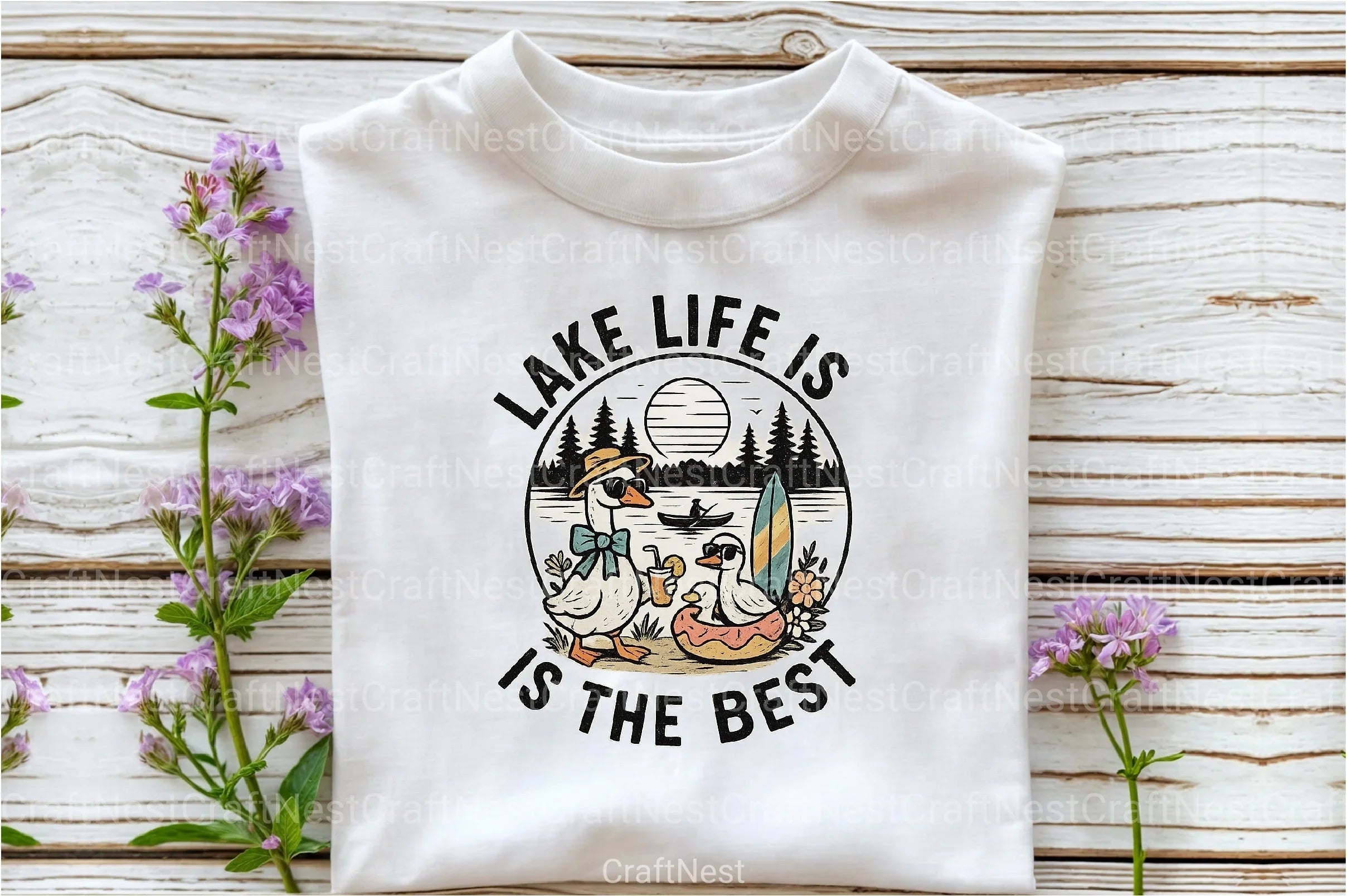 Summer Lake Life Clipart Bundle 2 - CraftNest - Digital Crafting and Art